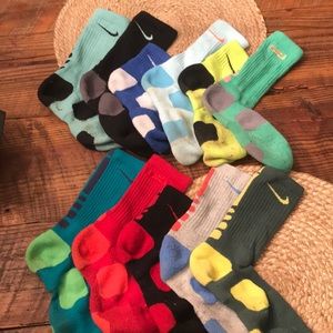 11 Pairs of Nike Elite Socks